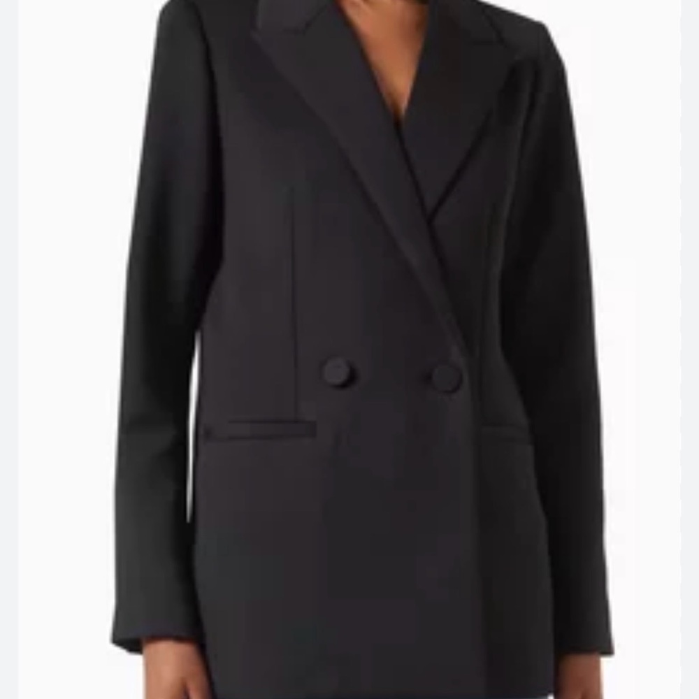 Good American Classic Black Blazer